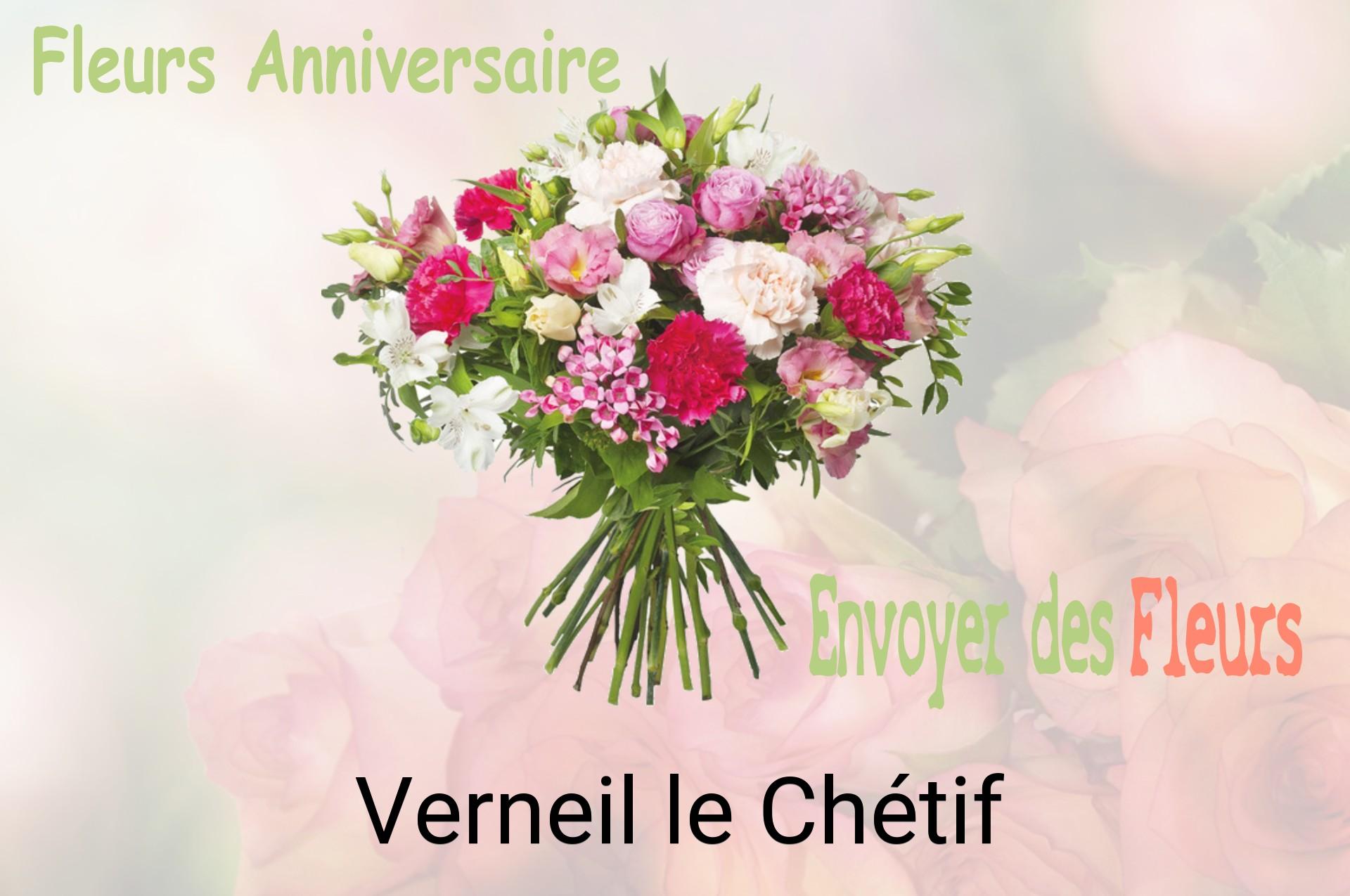 Bouquet de fleurs d’anniversaire livré à Verneil-le-Chétif