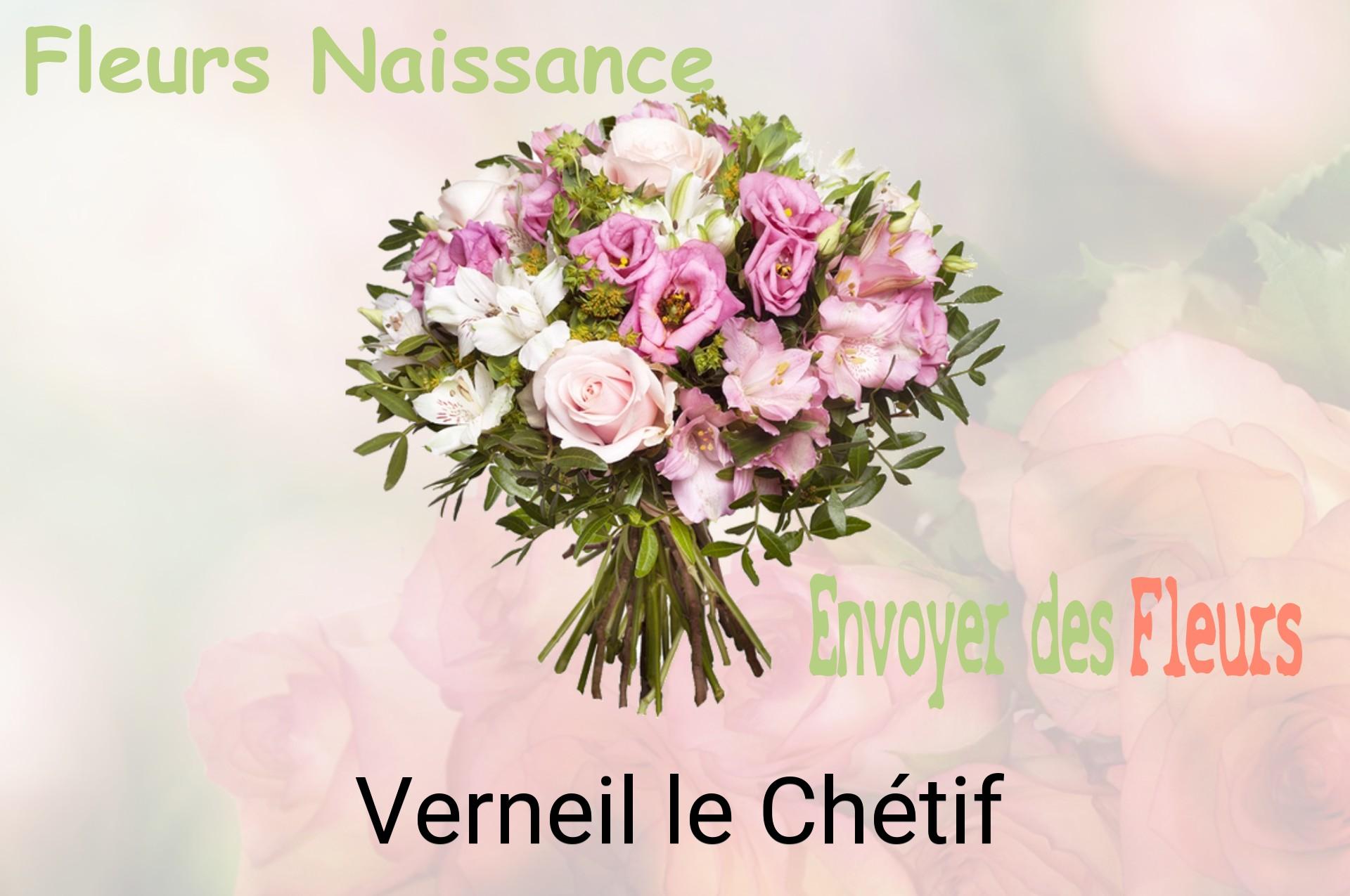 Bouquet de fleurs de naissance livré à Verneil-le-Chétif