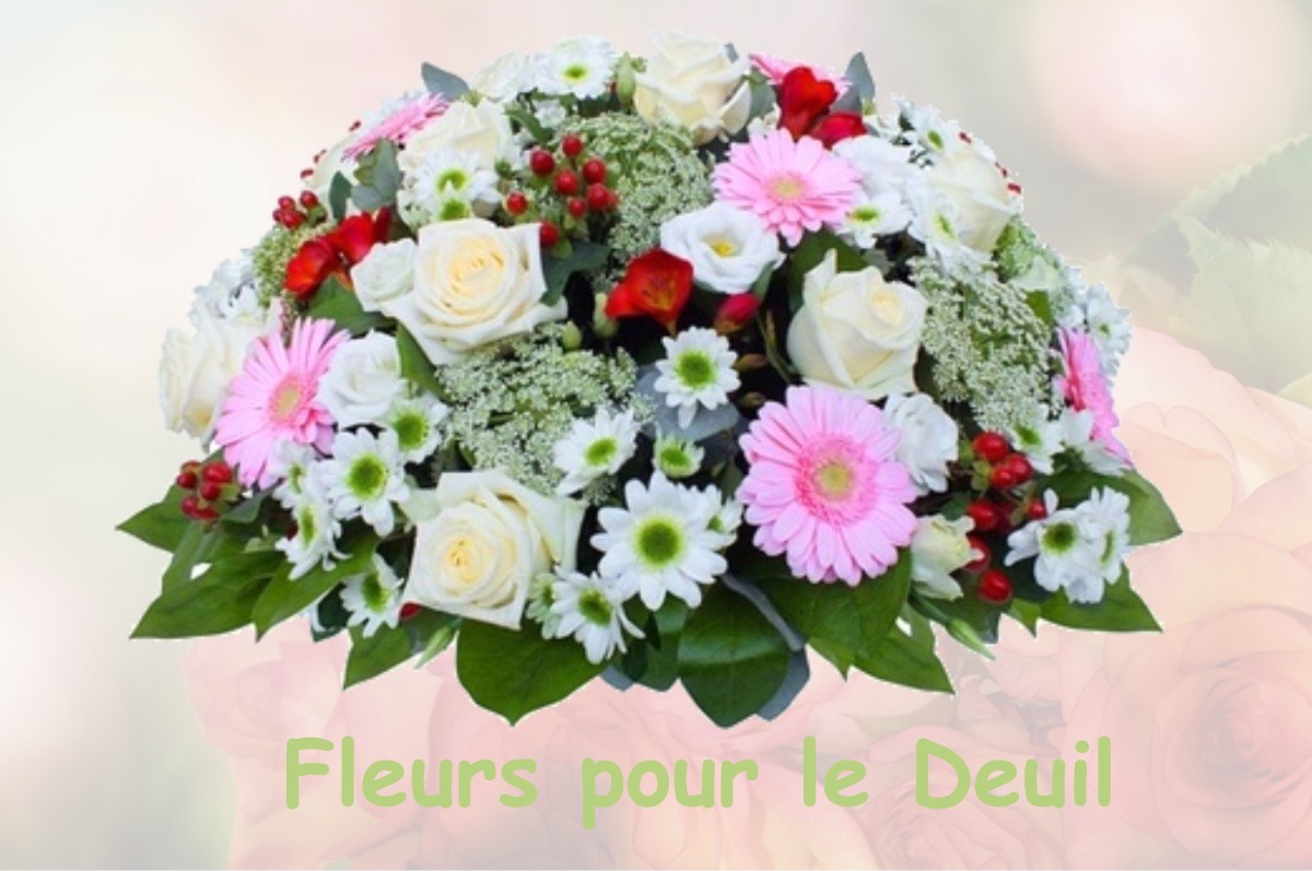 fleurs deuil VERNEIL-LE-CHETIF